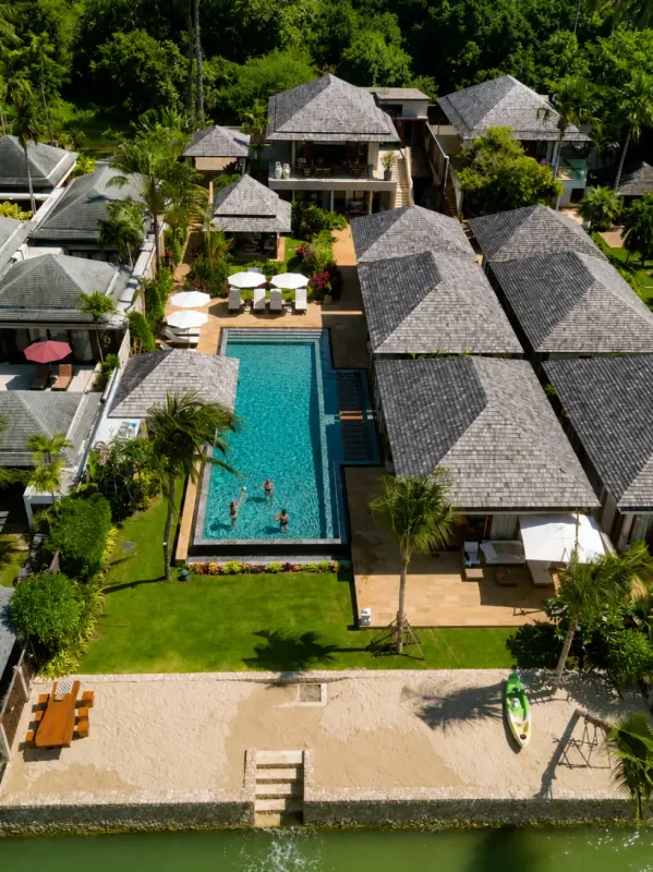 Villa Ayundra from above