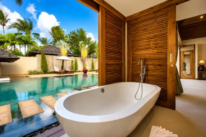 tropical bathroom ko samui