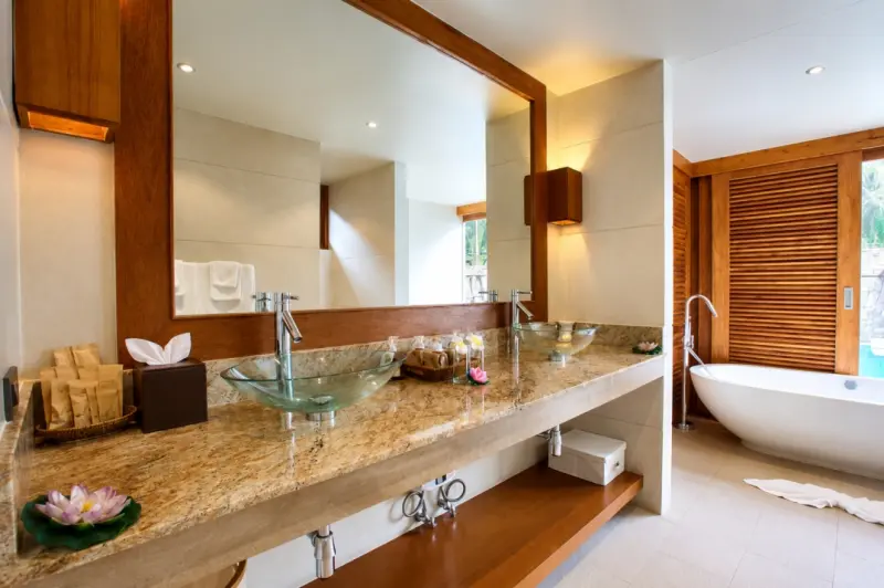villa bathroom ko samui