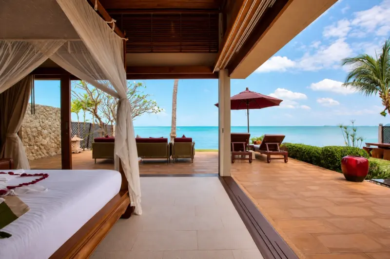 beachfront bedroom