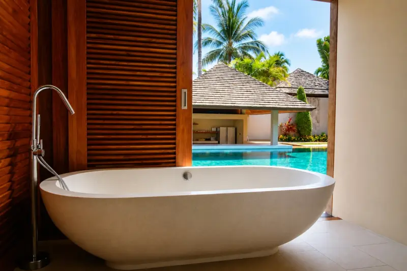luxury bathtub Thailand