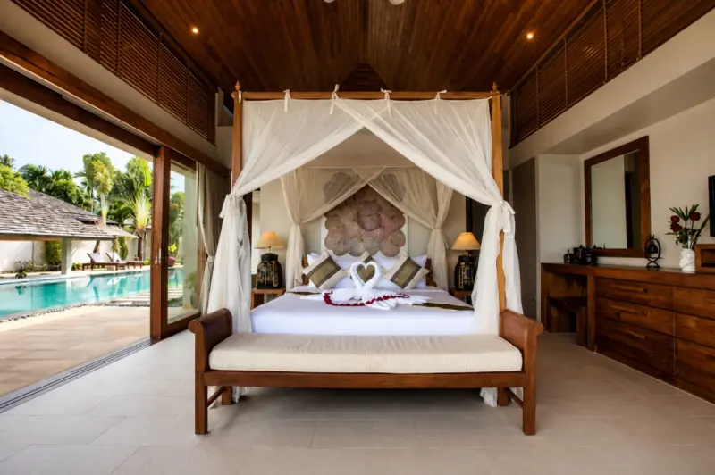 master bedroom villa
