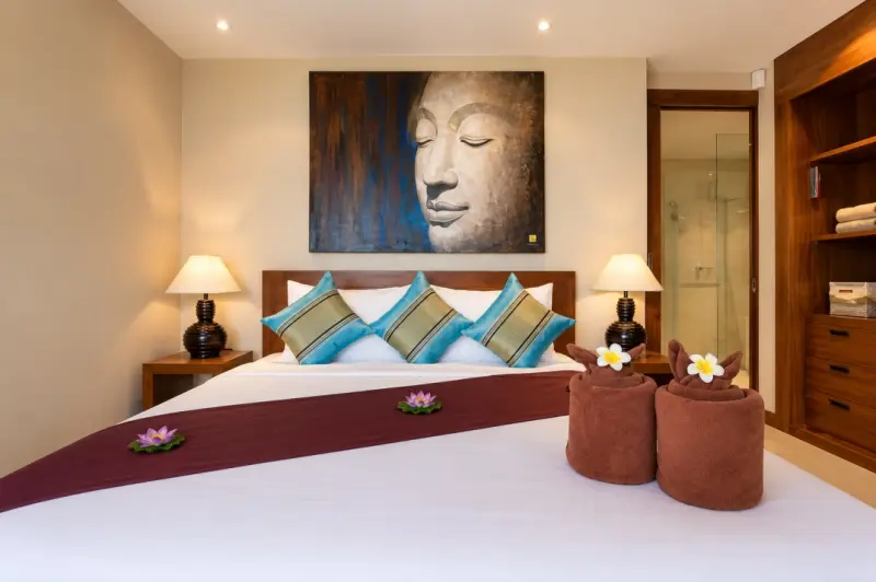 luxury bedroom Koh Samui